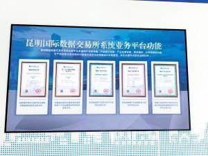 昆明国际数据交易所投入运营