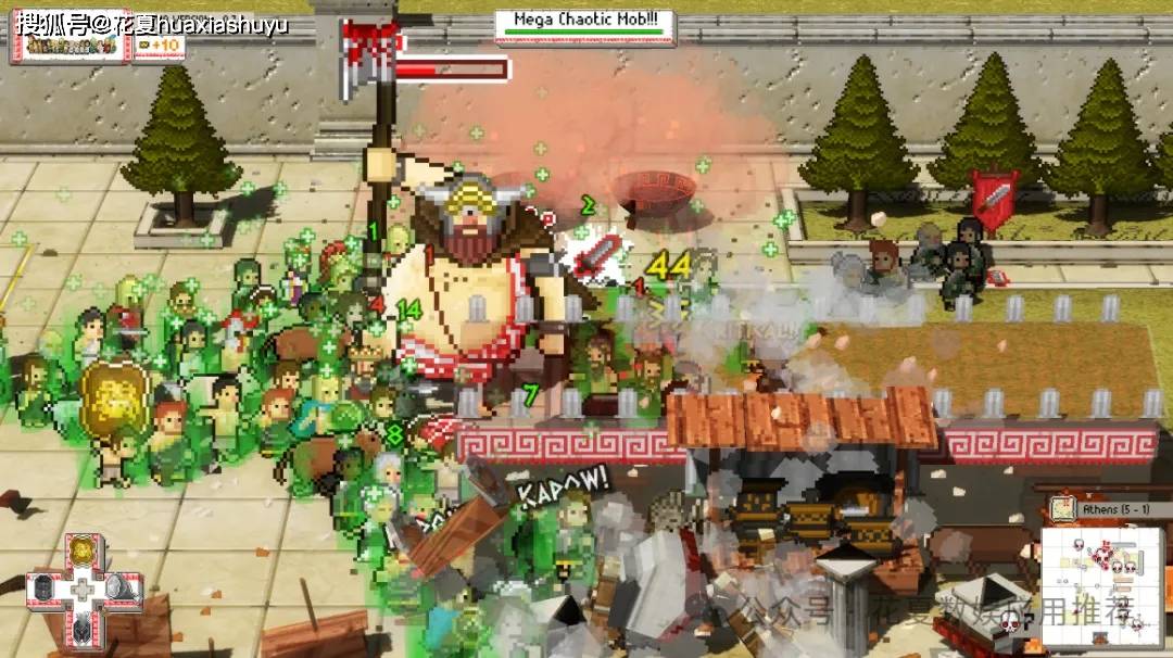 苹果IOS游戏下载「暴走的哲学家-Okhlos: Sigma」-Steam特别好评移植，一款2D像素模型却以3D风格带感游戏